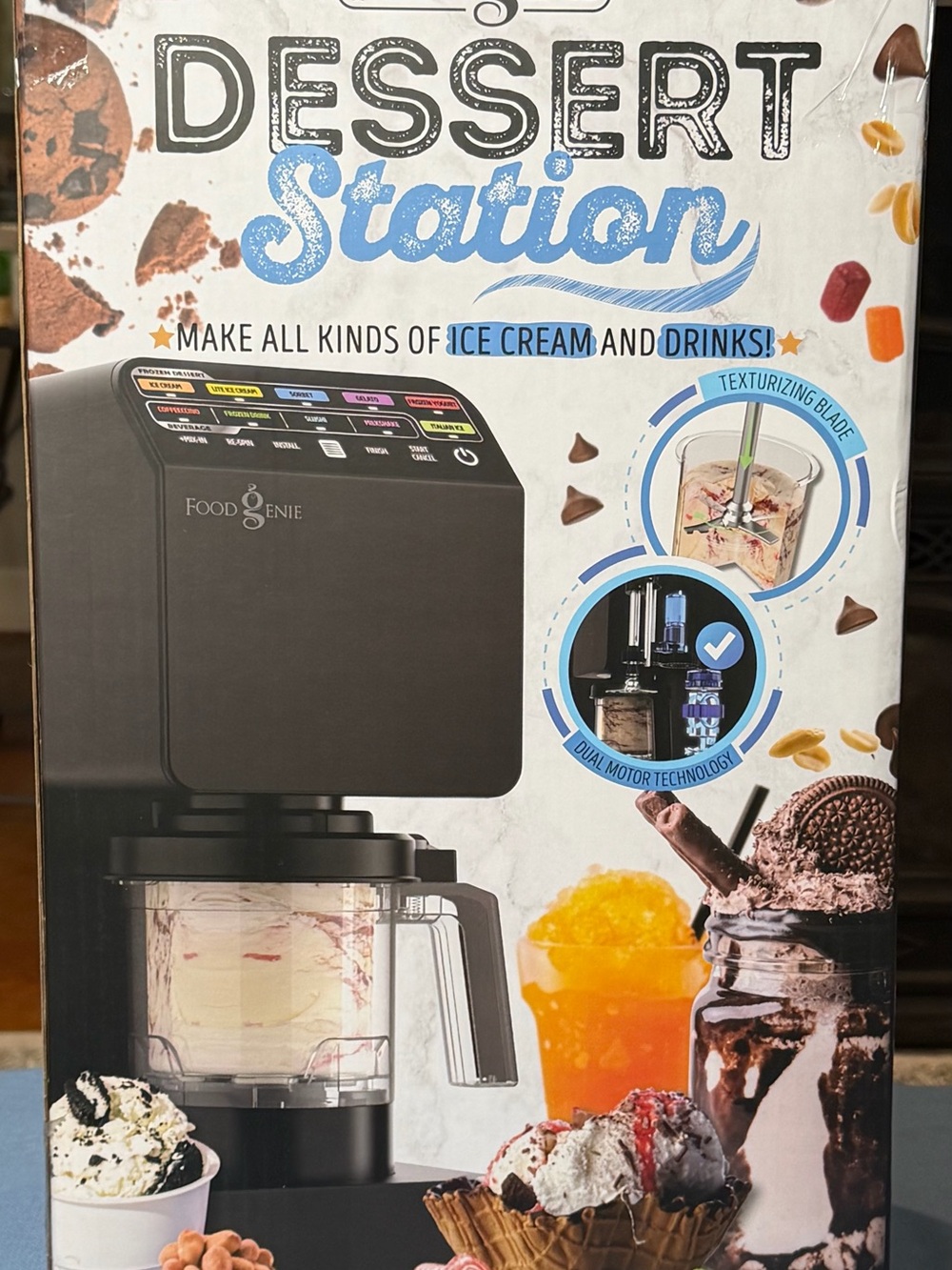 Dessert Station Ice Cream Maker - Black